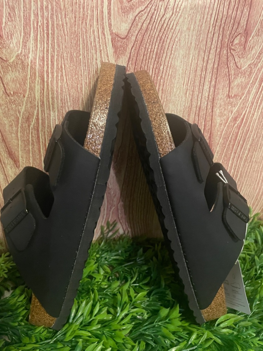 New Birkenstock Arizona BS Black Sandals - Picture 4 of 6